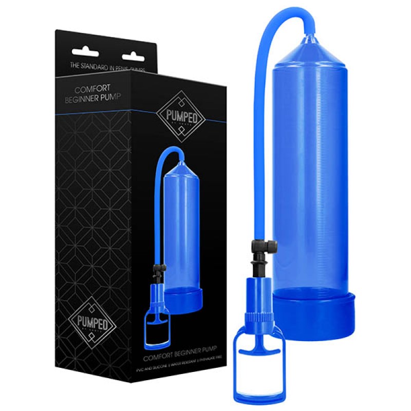 Pumped Comfort Beginner Penis Pump - Blue